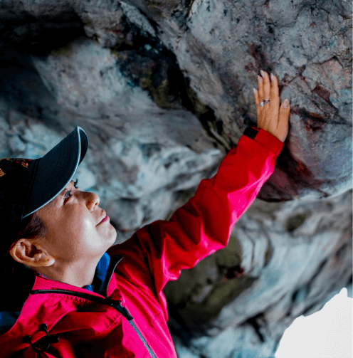 コーヒー豆の実摘み